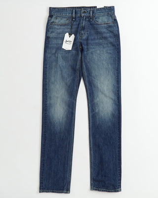 Denham 'Ridge' Blue Authentic Comfort Selvedge Jeans