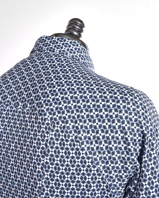 Geometric Sword Print Jersey Shirt