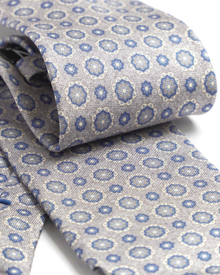 Dion Dizzy Circles Print Tie 