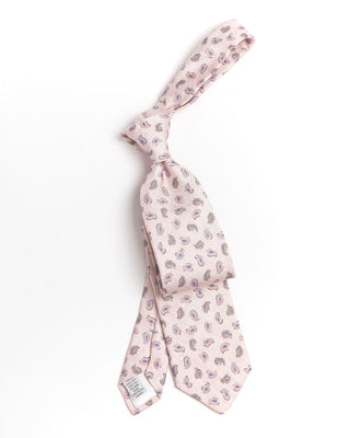Dion Silk Graphic Teardrop Tie