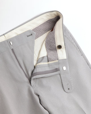 Echizenya Lightweight Grey Pinstripe Pants