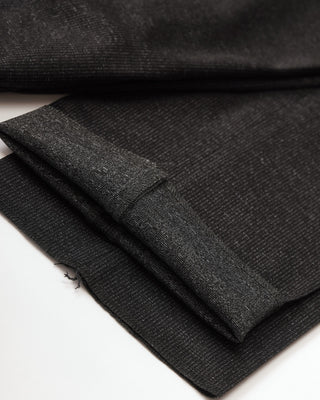 Echizenya Grey Black Printed Superstretch Jersey Drawstring Pants 