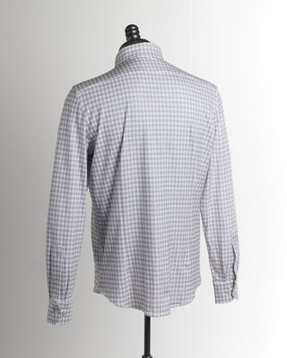Emanuel Berg Flex Grey Check Shirt
