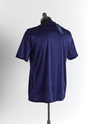 Eton Navy Filo di Scozia' Cotton Jersey T-shirt