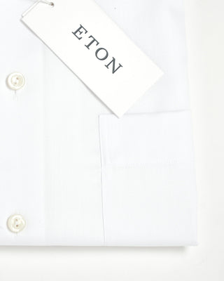 Eton Signature White Twill Shirt 