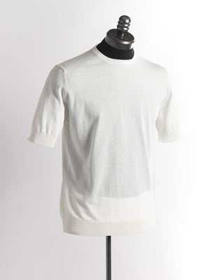 Filippo De Laurentiis Crepe Cotton Crewneck T-Shirt