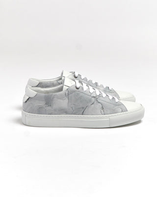 Good Man Brand Light Grey Marble Printed Edge Lo Top Sneakers