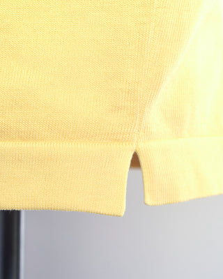 Gran Sasso Light Yellow Cotton Dress T-Shirt