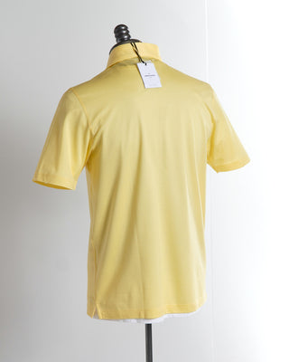 Gran Sasso Lemon Mercerized Polo Shirt
