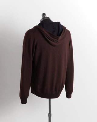 Gran Sasso Double Faced Wool Hoodie Sweater