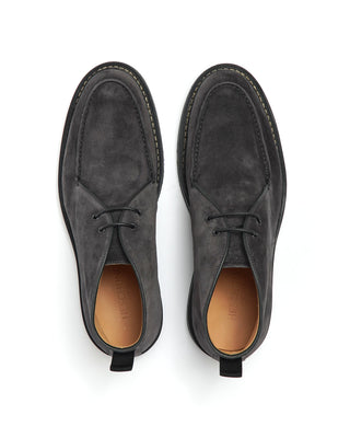 Heschung 'Sauge' Hydrovelours Suede Chukka