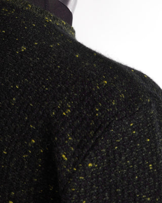 Inis Meáin Wool Cashmere Black Donegal Sweater