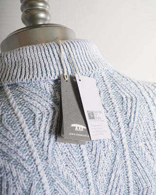 Inis Meáin Linen Cotton Unwashed Patented Aran Sweater