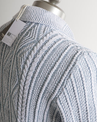 Inis Meáin Linen Cotton Unwashed Patented Aran Sweater
