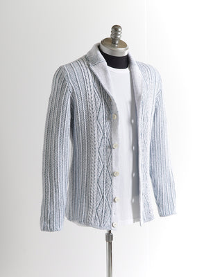 Inis Meáin Linen Cotton Unwashed Patented Aran Sweater