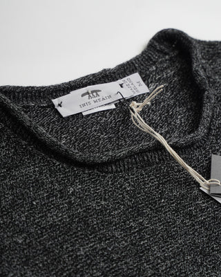 Inis Meáin 12 Gauge Links Stitch Linen Tunic Sweater