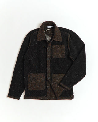 Inis Meáin Reverse Carpenter's Wool-Cashmere Jacket