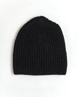 Sherwood Wool Cashmere Rib Hat / Black