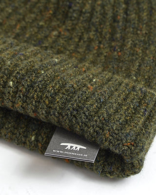 Sherwood Wool Cashmere Rib Hat / Green