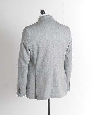 Jack Victor Grey Comfortwear Herringbone Jersey Stretch Sport Jacket