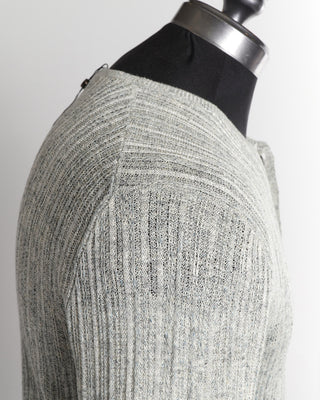 John Varvatos LS Henley  Knit Sweater