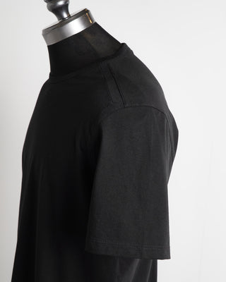 John Varvatos Black Cotton T-Shirt