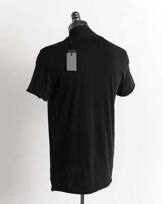 John Varvatos Geniesis Invisible Black Cotton T-Shirt 