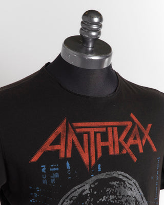 John Varvatos Raw Edge Anthrax White Noise Vintage Wash T-Shirt