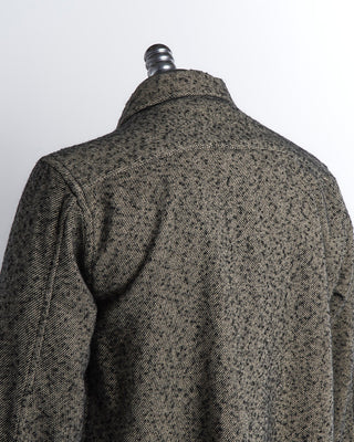 John Varvatos 'Robbins' Donegal Zipper Closure Overshirt