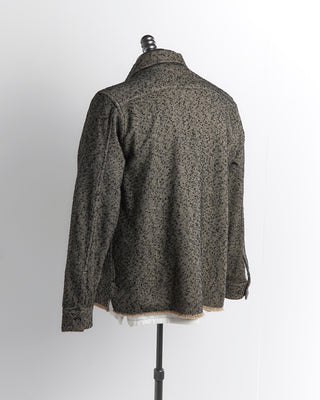 John Varvatos 'Robbins' Donegal Zipper Closure Overshirt