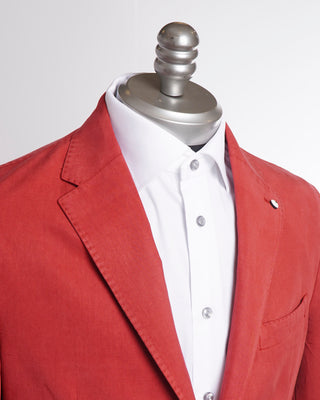 L.B.M. 1911 Red Summer Smooth Soft Jacket