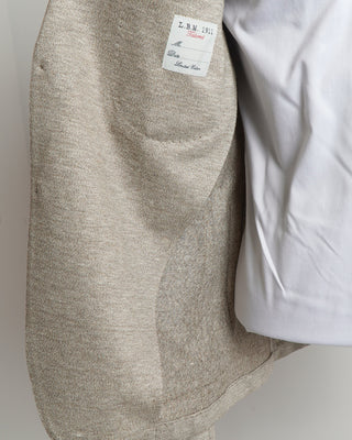 L.B.M. 1911 Cotton & Linen Jersey Soft Jacket