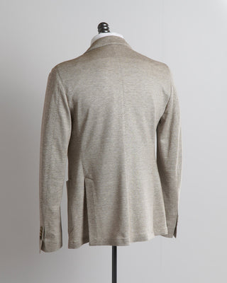 L.B.M. 1911 Heathered Pique Cotton & Linen Stretch Soft Jacket
