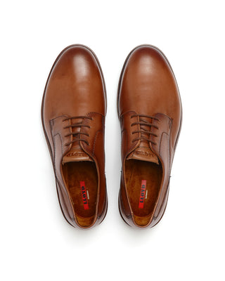 Keast Brown Leather Hybrid Shoes