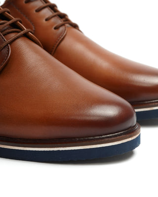 Keast Brown Leather Hybrid Shoes