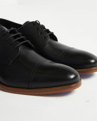 Lloyd Rodney Black Cap Toe Shoe