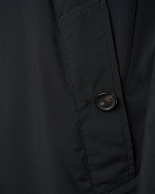 Manto Bertram Navy Waterproof Trenchcoat