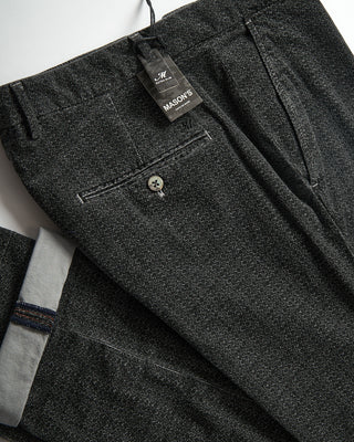 Mason's Grey 'Milano Style' Static Corduroy Pants