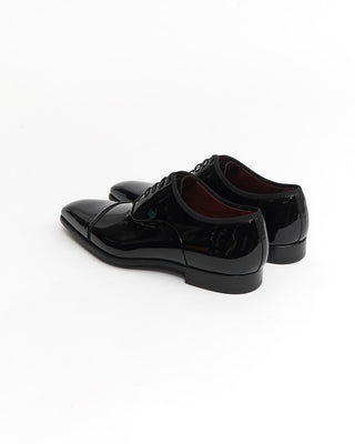 Magnanni 'Jadiel' Black Patent Leather Toe Cap Oxford Shoes