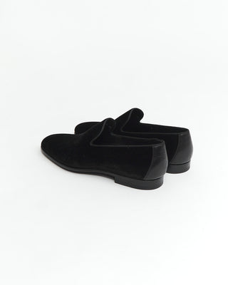 Magnanni 'Jareth' Black Velours Formal Loafer
