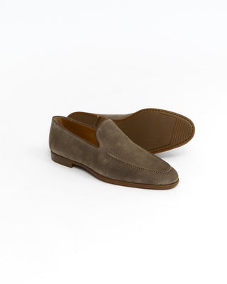 Magnanni 'Lecera' Suede Leather Loafers with Rubber Flex Sole