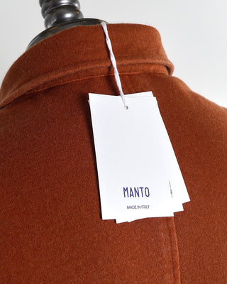 Manto Rust D.W.F. Cashmere Shirt Jacket