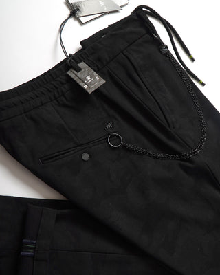 Mason's 'Osaka Athleisure' Limited Edition Drawstring Black Pants