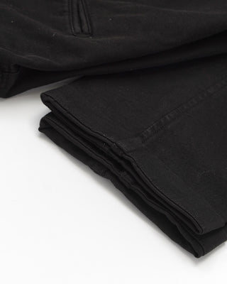 Mason's 'Torino' Black Jersey Signature Twill Pants