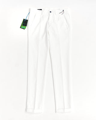 Mason's 'Torino' White Jersey Twill Pants