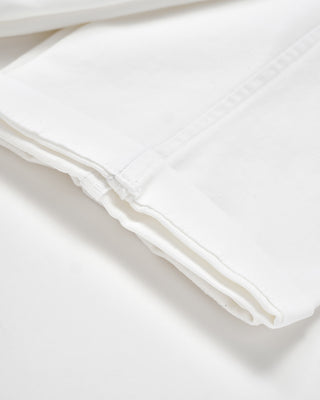 Mason's 'Torino' White Jersey Signature Twill Pant