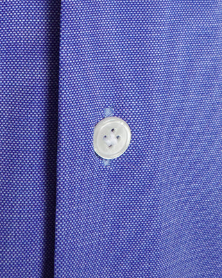 Moire Eco-Tech Slim Shirt / Blueberry
