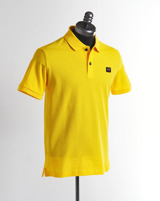 Paul & Shark Yellow Organic Cotton Piqué Polo Shirt