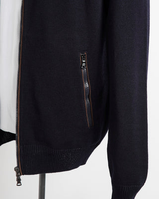 Paul & Shark Navy Cool Touch 4.0 Cardigan Sweater