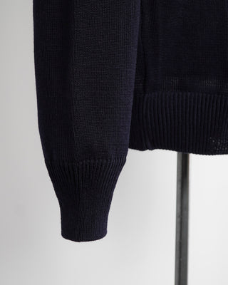 Paul & Shark Navy Cool Touch 4.0 Cardigan Sweater